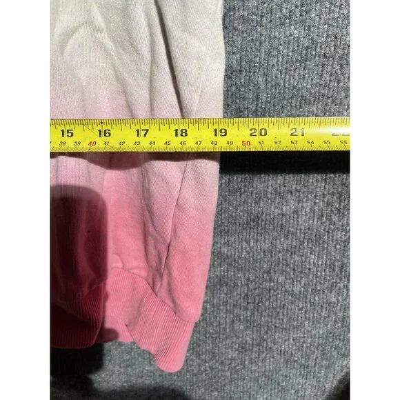 Sergio Tacchini Hoodie Mens Large Multicolor Ombre Logo Pullover Sweatshirt - Picture 3 of 8